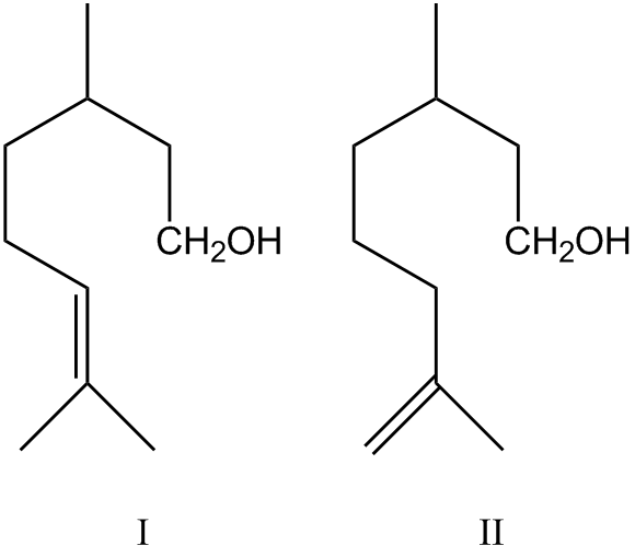 Файл:Citronellol terpenoid.png