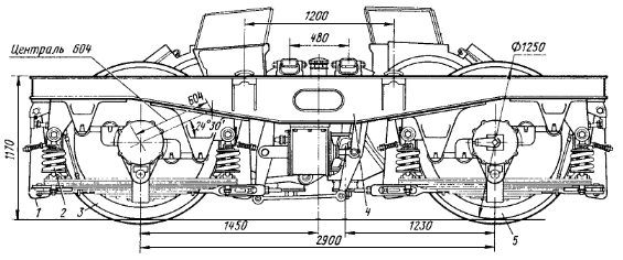 Файл:VL85 bogie rear scheme.png