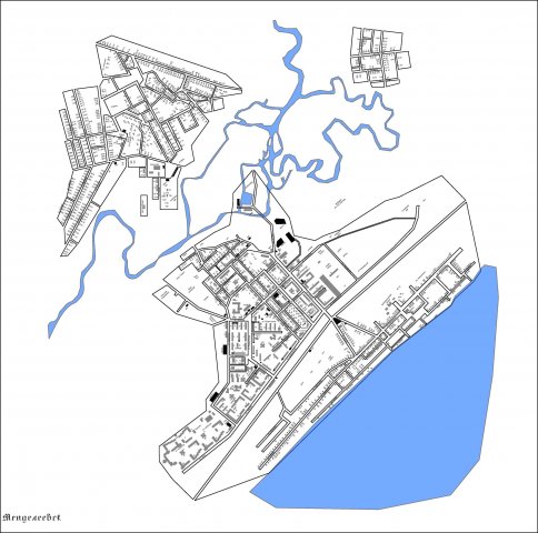Карта Менделеевска