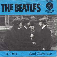 Обложка сингла The Beatles «And I Love Her» (1964)