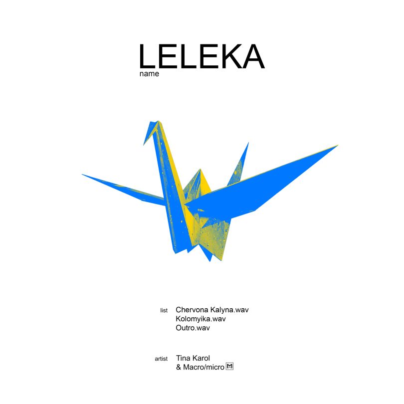 Файл:Тина Кароль ft. Macro-micro - LELEKA.jpeg