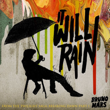 Обложка сингла Бруно Марса «It Will Rain» (2011)