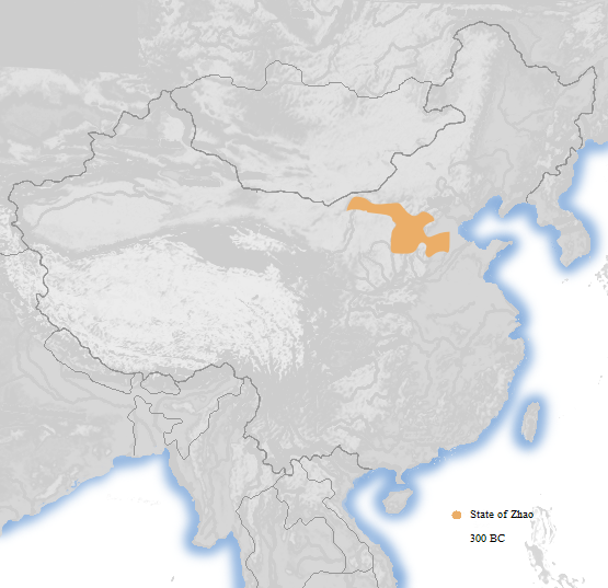 Файл:State of Zhao 300 BCE.png