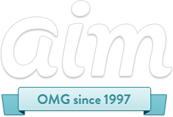 Логотип программы AOL Instant Messenger