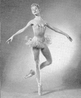 Танакиль Леклер в балете «Щелкунчик», 1954