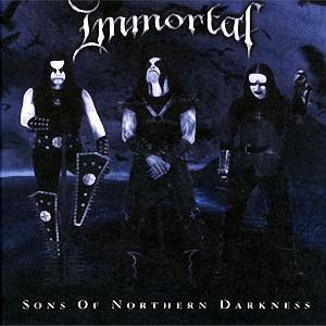 Обложка альбома Immortal «Sons of Northern Darkness» (2002)