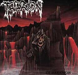 Обложка альбома Therion «Of&nbsp;Darkness...» (1991)