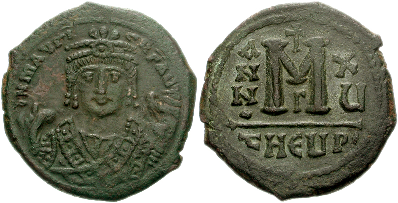 Файл:Follis Maurice Constantinople.jpg