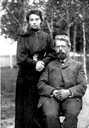 А. А. Борнеман с супругой Евгенией Павловной
