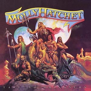Обложка альбома Molly Hatchet «Take No Prisoners» (1981)