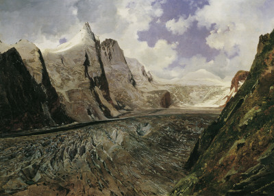 Файл:Thomas Ender, Der Großglockner mit der Pasterze.jpg