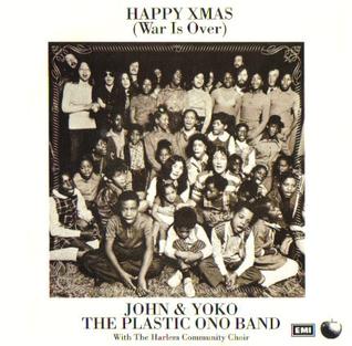 Обложка сингла Леннона/Оно совместно с Plastic Ono Band «Happy Xmas (War Is Over)» ()