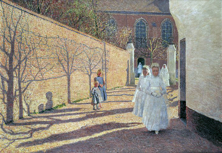 Файл:Emile Claus - First Communion.jpg