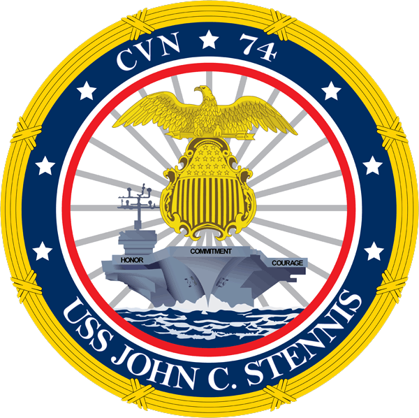 Файл:USS John Stennis CVN-74 Crest.png