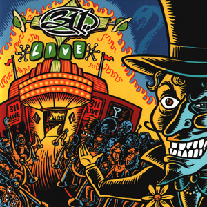Обложка альбома 311 «Live» (1998)