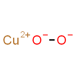 Файл:The molecular structure of Copper peroxide.png