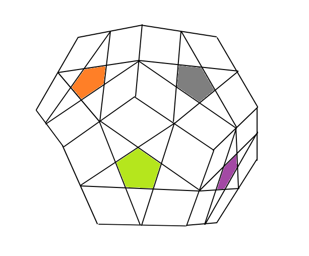Файл:Megaminx layer by layer solution method.gif