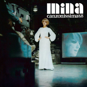 Обложка альбома Мины «Canzonissima ’68» (1968)