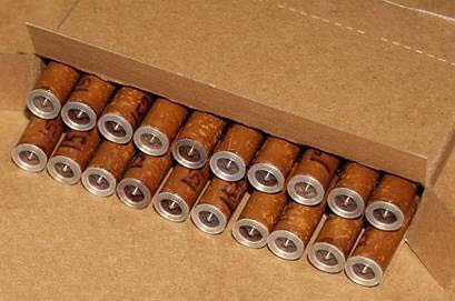 Файл:LSAT caseless ammo packed.jpg