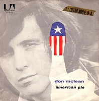 Обложка сингла Дона Маклина «American Pie» (1971)