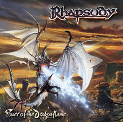 Обложка альбома Rhapsody «Power of the Dragonflame» (2002)