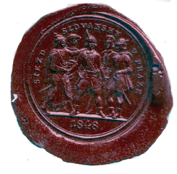 Файл:Slovansky sjezd v Praze 1848.jpg