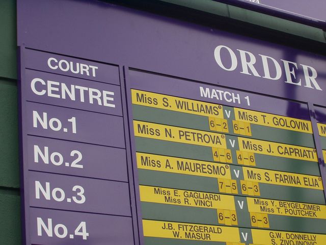Файл:Wimbledon order of play.jpg