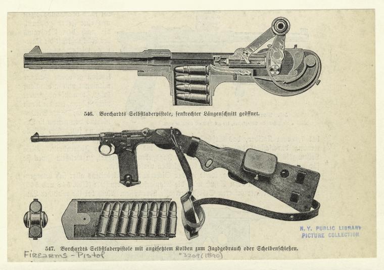 Файл:Borchardts Selbstladerpistole.jpg