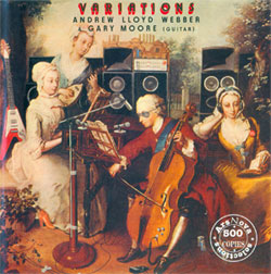 Обложка альбома Эндрю и Джулиана Ллойдов Уэбберов «Variations» (1978)