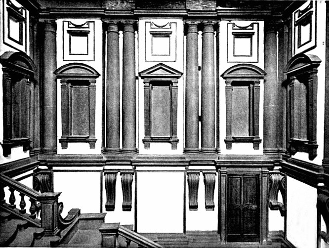 Файл:Laurentian Library vestibule.jpg