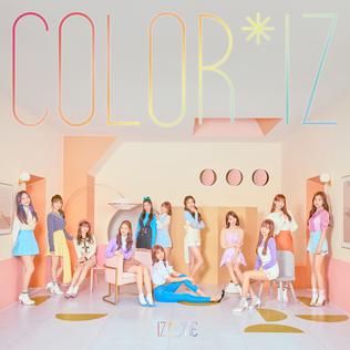 Обложка альбома IZ*ONE «Color*Iz» (2018)