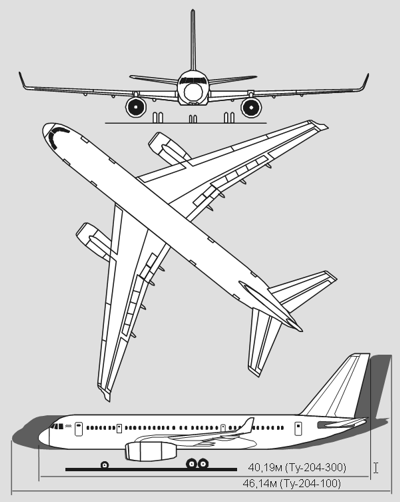 Файл:Tu-204 3views.png