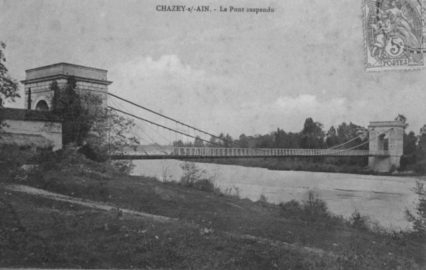 Файл:Pont supendu de Chazey (détruit).jpg