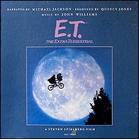 Обложка альбома Майкла Джексона «E.T. the Extra-Terrestrial» (1982)