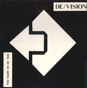Обложка сингла De/Vision «Your Hands on My Skin» (1990)