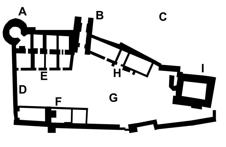 Файл:Brough Castle plan.png
