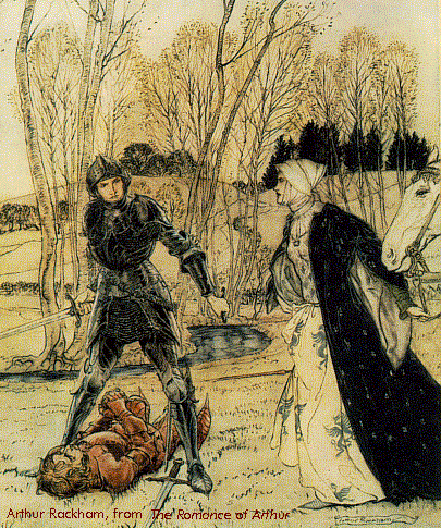 Файл:Arthur Rackham - Gareth.png