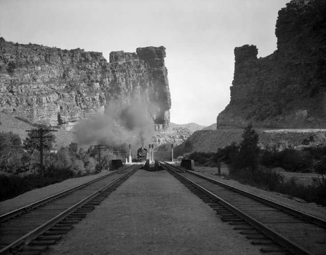 Файл:D&RGW Castle Gate steam train approaching.jpg