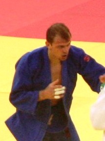 Ярцев в поединке за бронзовую медаль. Европейские игры 2015, Баку