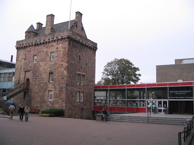 Файл:Merchiston Tower, Napier University - geograph.org.uk - 595561.jpg