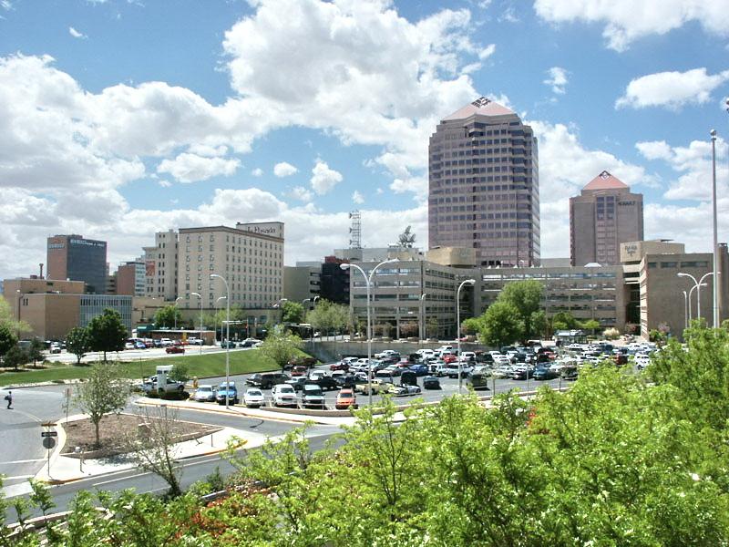 Файл:Downtown albuquerque from e.jpg
