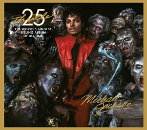 Обложка альбома Майкла Джексона «Thriller 25» (2008)