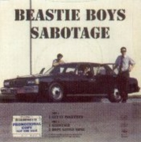 Обложка сингла Beastie Boys «Sabotage» (1994)