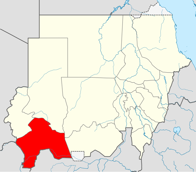 Файл:Locator map Sudan South Darfur.png