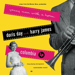 Обложка альбома Дорис Дэй и Гарри Джеймса «Young Man with a Horn» (1950)