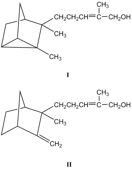 Файл:Santalol terpenoid.png