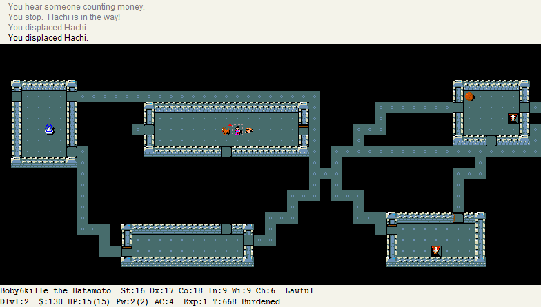 Файл:NetHack 3.4.3 Tile capture ecran.png