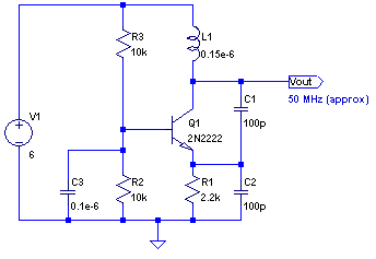Файл:NPN Colpitts oscillator collector coil.png