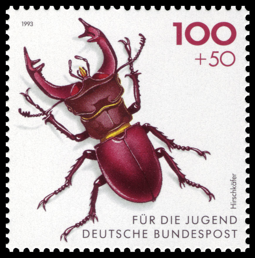 Файл:DBP 1993 1668 Hirschkäfer.jpg