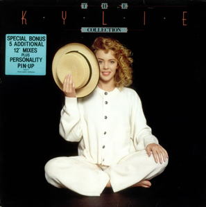Обложка альбома Кайли Миноуг «The Kylie Collection» (1988)
